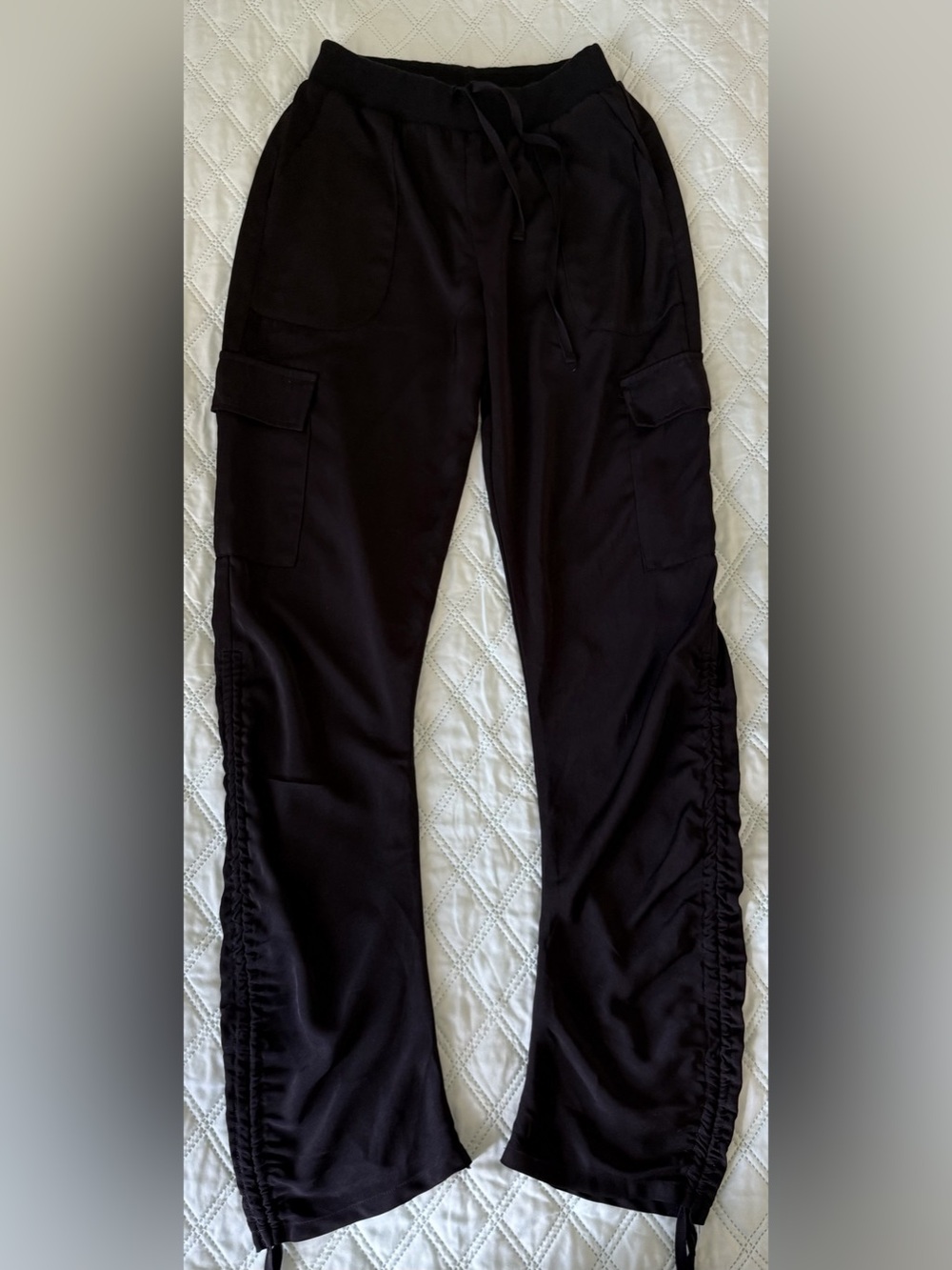 superdown Black Cargo Jogger Pants Size XS